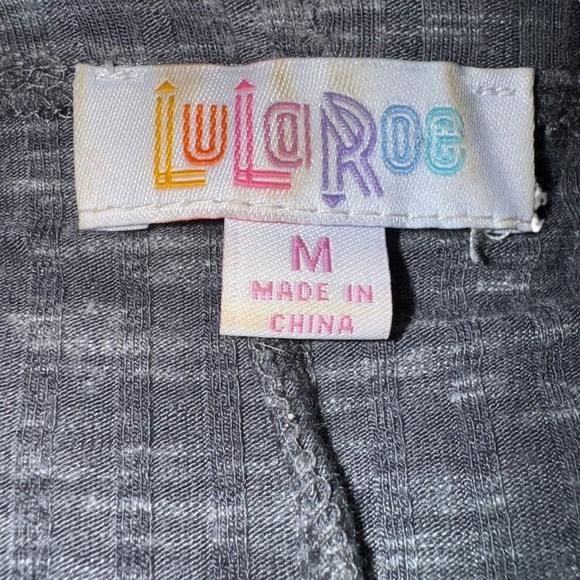 LuLaRoe Women’s Medium Gray Long Stretch Cardigan With Pockets - Picture 5 of 7